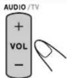 JVC CAUXG980 - Ajustement du volume - 1