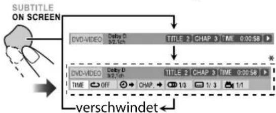 JVC CAUXG980 - ■Zur Bedienung mit der On-Screen-Leiste - 1