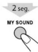 JVC CAUXG950 - Accedere all'impostazione della funzione MY SOUND: - 1
