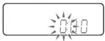 JVC CAUXG950 - Attivare la modalità di impostazione dell'orologio. - 2