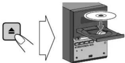 JVC CAUXG950 - Plaatsen van een disc - 2