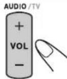 JVC CAUXG950 - Ajustement du volume - 1