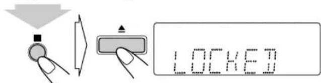 JVC CAUXG68 - Vergrendelen van disc—Kinderslot - 1