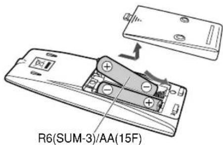 JVC CAUXG68 - Vorbereiten der Fernbedienung - 1