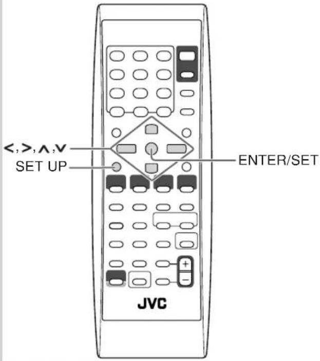 JVC CAUXG68 - Utilisation du menu de réglages INFO - 1
