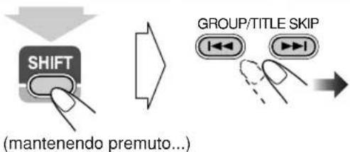 JVC CAUXG68 - Per selezionare un gruppo: - 1