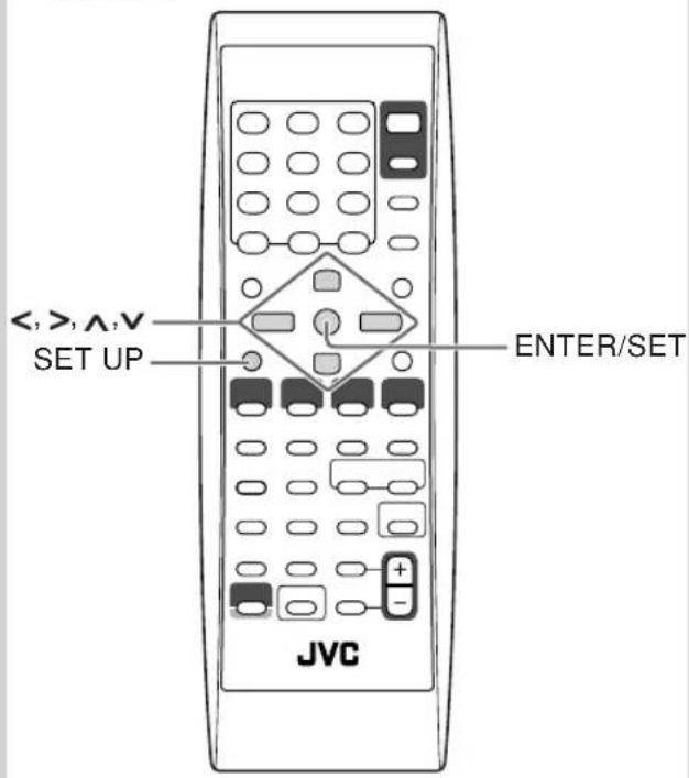 JVC CAUXG68 - Operazioni con i menu di impostazione - 1