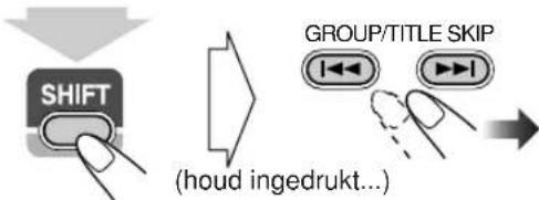 JVC CAUXG68 - Kiezen van een titel/groep - 1