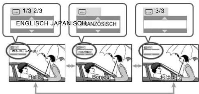JVC CAUXG500 - Während der Wiedergabe einer DivX-Datei/DVD-Video... - 3