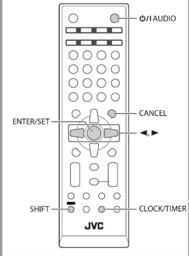 JVC CAUXG500 - Täglich-Timer-Bedienungen - 1