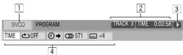 JVC CAUXG500 - Information über On-Screen-Leiste - 3
