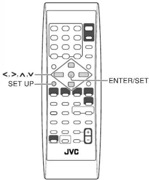 JVC CAUXG70 - Operazioni con i menu di impostazione INFO - 1