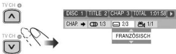 JVC CAUXG70 - Wählen Sie die gewünschte Option im Pop-up-Fenster. - 1