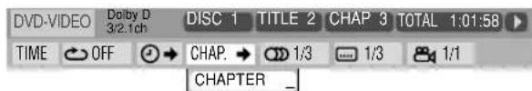 JVC CAUXG70 - Hoofdstuk/fragment-zoeken - 1
