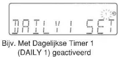 JVC CAUXG70 - Activeer de gekozen timer. - 2