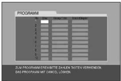 JVC CAUXG70 - Vor dem Wiedergabebeginn aktivieren Sie Programmwiedergabe. - 2