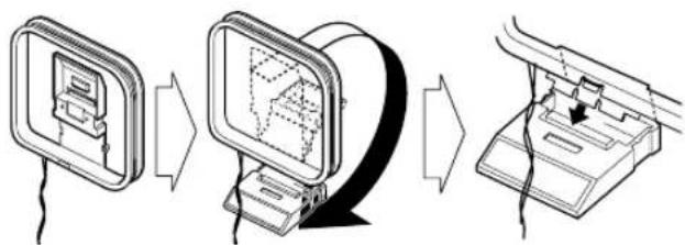 JVC CAUXG70 - ② AM/UKW-Antenne - 1