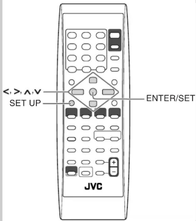 JVC CAUXG49 - ENTER/SET - 2