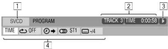 JVC CAUXG49 - Informazioni della barra sullo schermo - 3