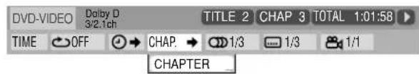 JVC CAUXG49 - Recherche de chapitre - 1
