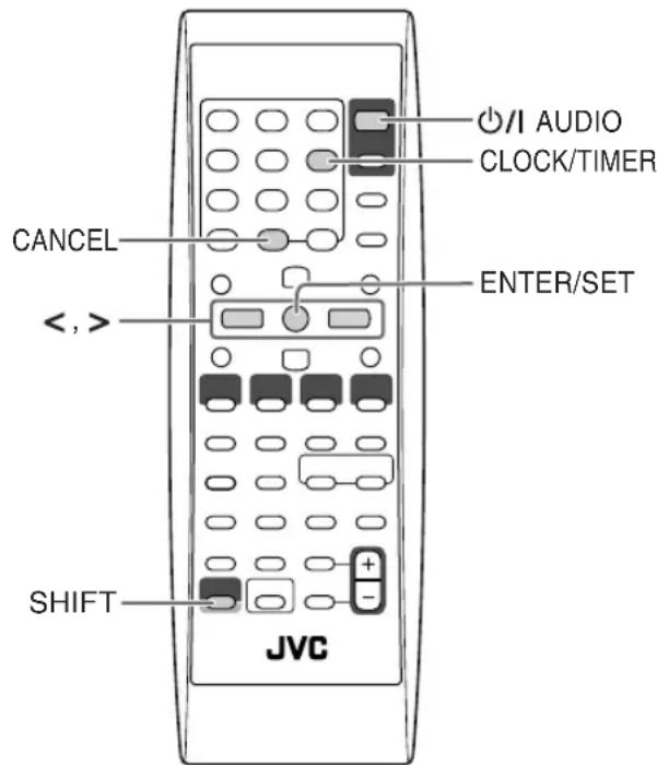 JVC CAUXG49 - Operazioni con il timer giornaliero - 1