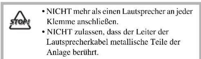 JVC CAUXG45 - Zum Anschlieben der Laufsprecherkabel - 2