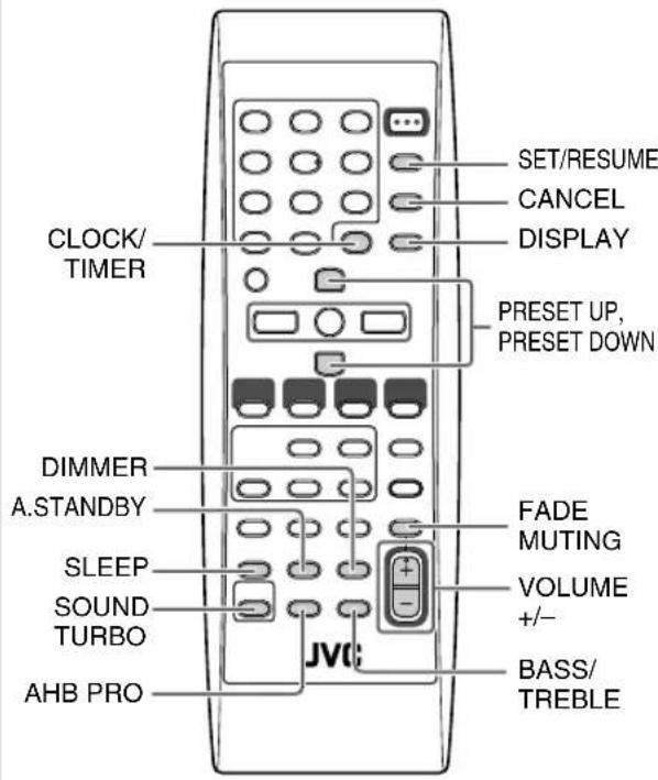 JVC CAUXG45 - Tägliche Bedienung—Klang und andere Einstellungen - 1