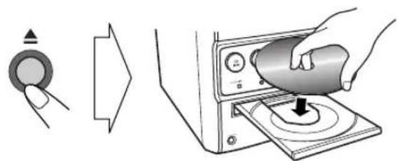 JVC CAUXG33 - Pour insérer un disque - 1