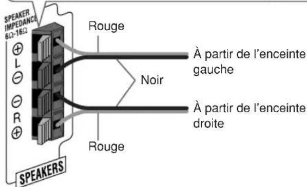 JVC CAUXG33 - Pour connecter les cordons d'enceinte - 2