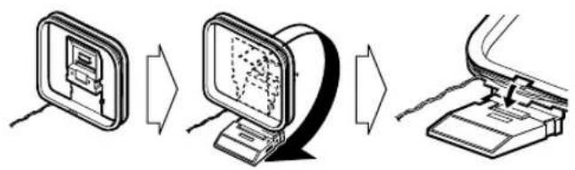 JVC CAUXG30 - ① AM/UKW-Antenne - 1