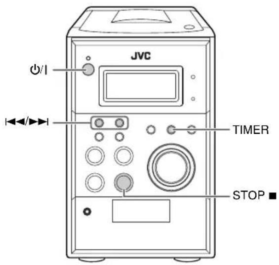 JVC CAUXG28 - Gebruik van de timer - 2