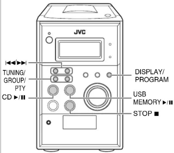 JVC CAUXG28 - Fernbedienung - 2