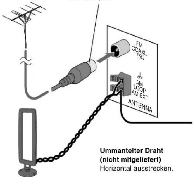 JVC CAUXG28 - FM-Außenantenne (nicht mitgeliefert) - 1