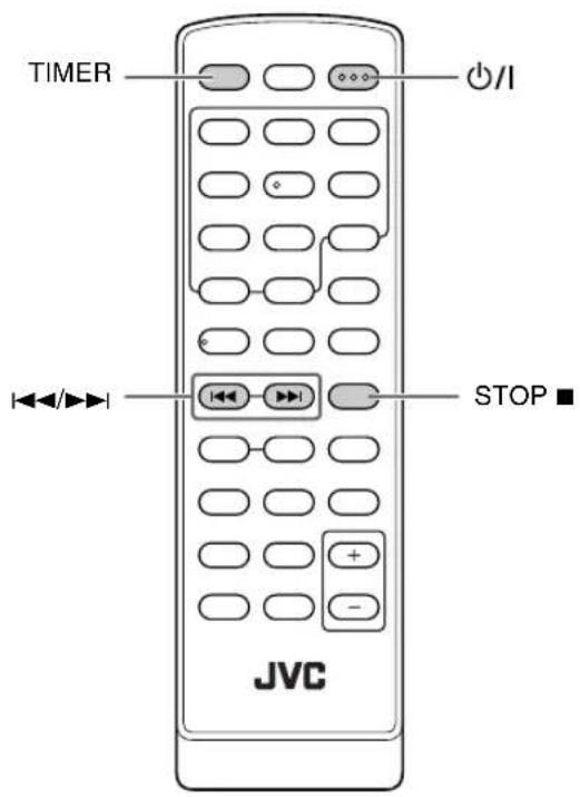 JVC CAUXG28 - Timer-Funktionen - 1