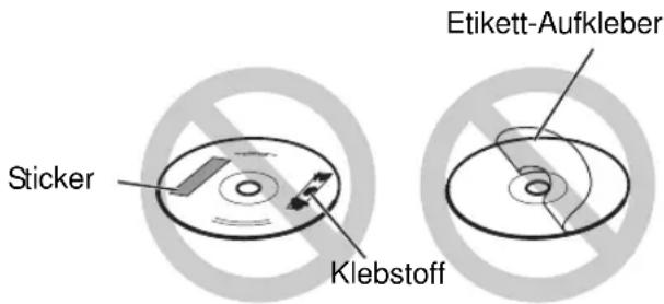Sticker Klebstoff Etikett-Aufkleber