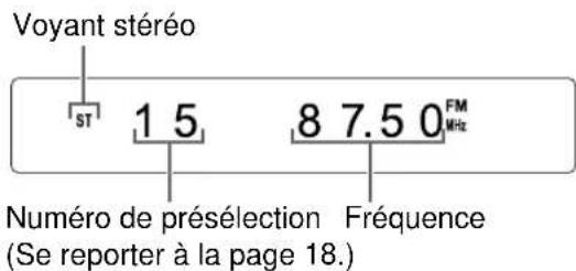 JVC CANXF3 - Appuyez sur [FM/AM] pour selectionner "FM" ou "AM" sur l'écran de visualisation. - 1