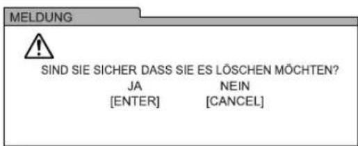 JVC CANXF3 - Einen Track/Gruppe von einem USB-Gerät zu Löschen - 3