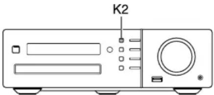 JVC CANXF3 - Drücken Sie [K2] auf der Fernbedienung oder auf der Haupteinheit. - 1