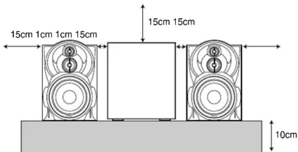 JVC CAMXKC45 - Voorzichtig: Goede ventilatie vereist - 1