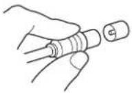 JVC CAMXKC45 - Verwendung des Koaxial-Anschlusses (Kabel nicht mitgeliefert) - 1