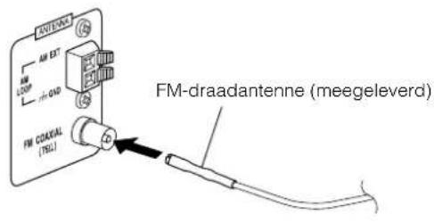 JVC CAMXKC45 - De FM-antenne aansluiten - 2