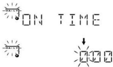 JVC CAMXKC45 - Premete il tasting CLOCK/TIMER sono a visualizzare sul display il messaggio "ON TIME" immediamente dopo "DAILY". - 1