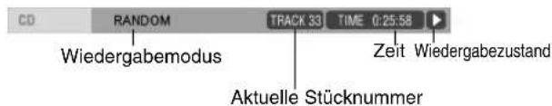 JVC CAEXD5 - In Statusleiste angezeigte Information - 2