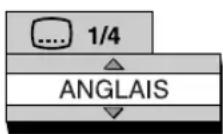 JVC CAEXD5 - Appuyez sur SUBTITLE pendant la lecture d'un disque contenant des sous-titres en plusieurs langues. - 1