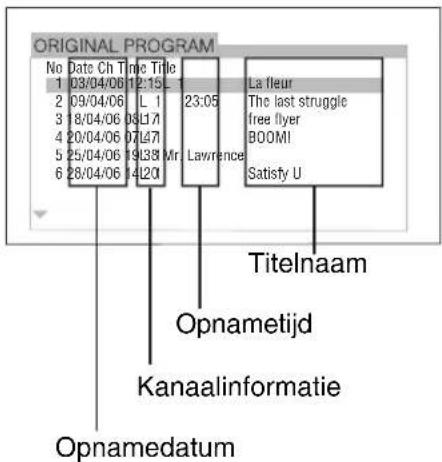 JVC CAFSXA1 - ■Oorspronkelijke programma - 1