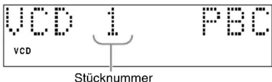 JVC CAFSXA1 - Displayfenster während der Disk-Wiedergabe - 3