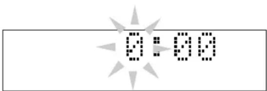 JVC CAFSXA1 - Druk op CLOCK/TIMER. - 1