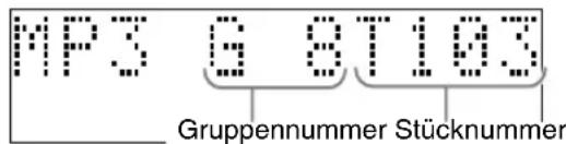 JVC CAFSXA1 - Umschalten des Displays - 4