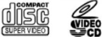 JVC CAFSXA1 - Afspeelbare disctypes - 4