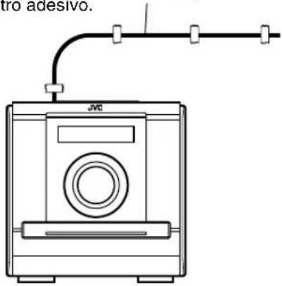 JVC CAFSXA1 - Collegamento dell'antenna FM (in dotazione) - 2